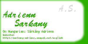 adrienn sarkany business card